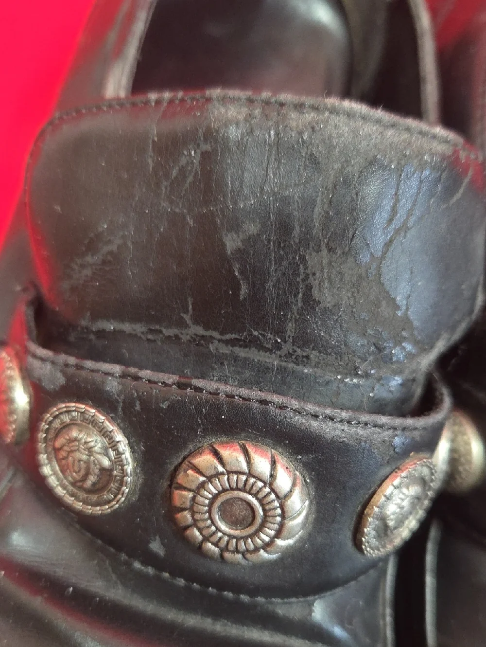 Y2K VINTAGE NO BOUNDARIES Chunky Heel Loafers Black Womens‎ Size 8.5